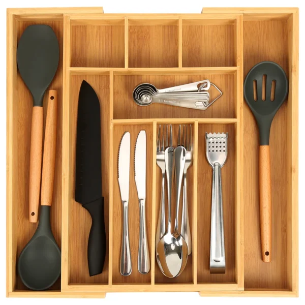 Bamboo Cutlery Tray